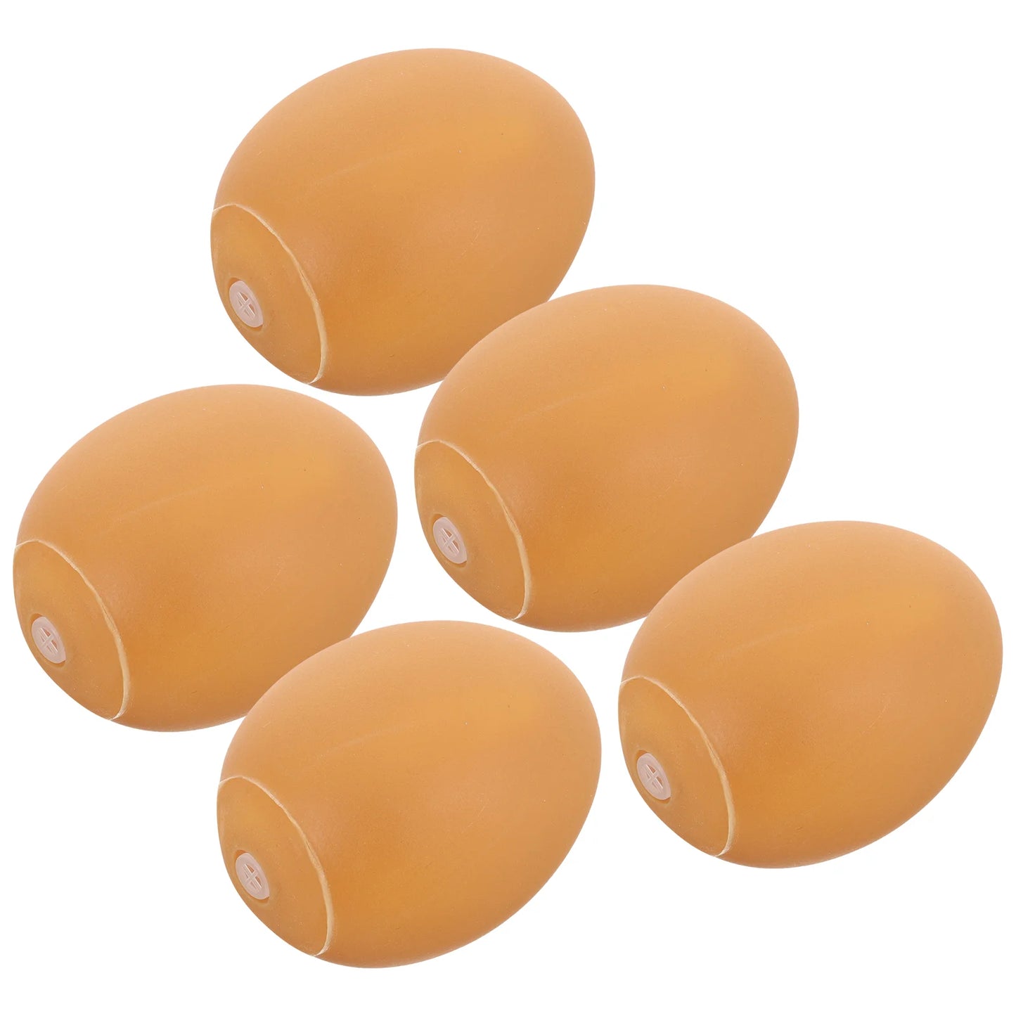5 Pcs Safe Vinyl Squeaky Dog Egg Toy Puppy Squeaky Toys Funny Chewing Interactive Dog Toys Egg Shaped Dog Squeaky Dog Toy For