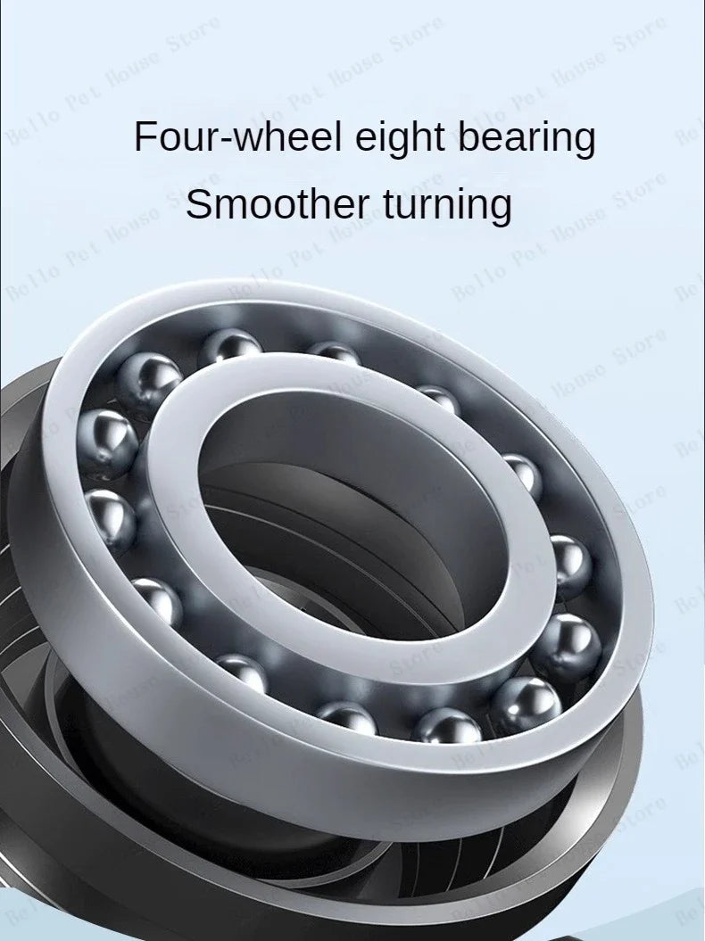 Lightweight Foldable Pet Stroller Small Dog Stroller Detachable Pet Stroller Universal for Cats and Dogs Foldable Pet Car