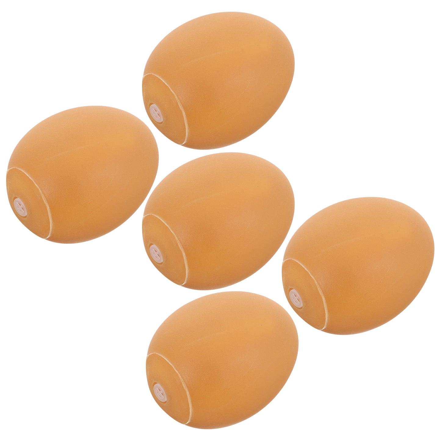 5 Pcs Safe Vinyl Squeaky Dog Egg Toy Puppy Squeaky Toys Funny Chewing Interactive Dog Toys Egg Shaped Dog Squeaky Dog Toy For